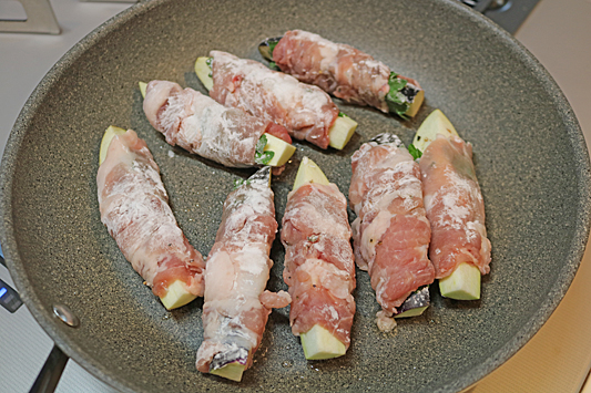 なすの肉巻きみそ0594