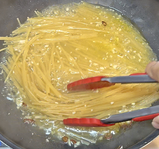 しらすとミニトマトパスタ8663