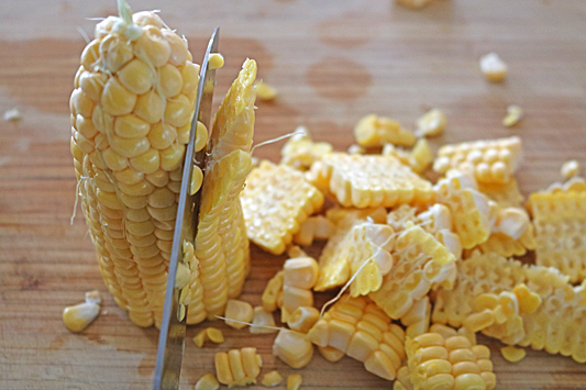 とうもろこしパスタ9287