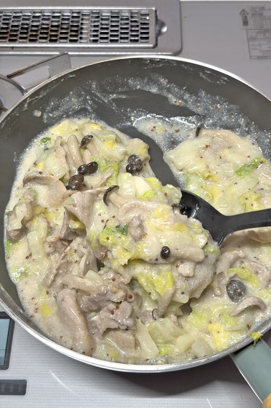 豚肉白菜のクリーム0010