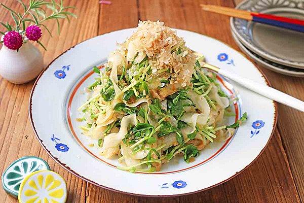 大根豆苗ツナサラダ3845-2
