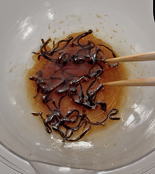 ゴーヤとサバの昆布ポン酢2528