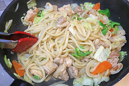 鶏焼きうどん1664