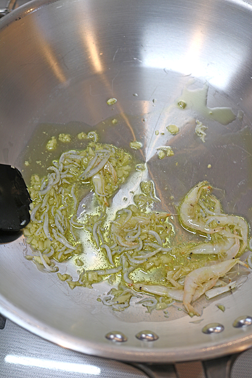 しらす海老パスタ8073