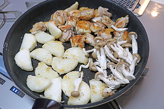 鶏と長芋磯辺焼き2872