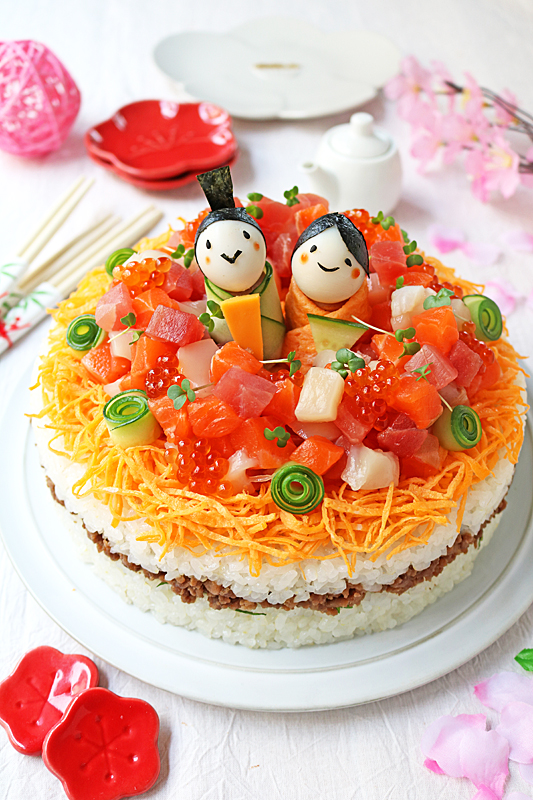 寿司ケーキ7733-1