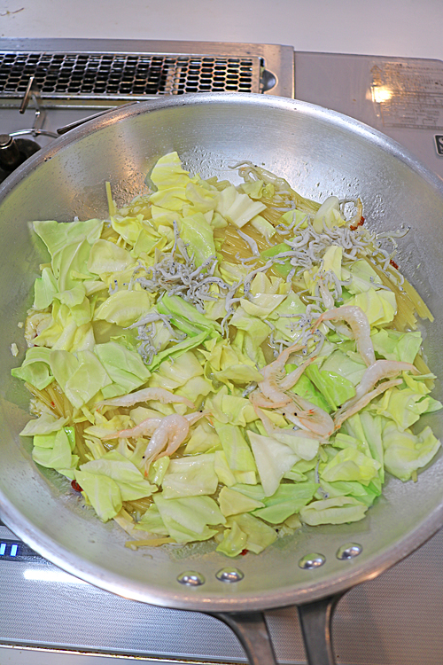 しらす海老パスタ8075