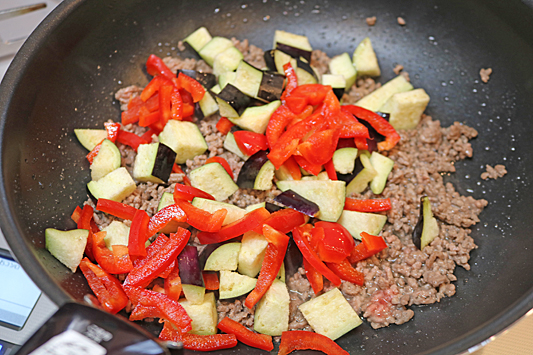 なすそぼろ丼8943