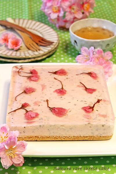 桜レアチーズ-2