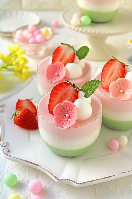 ひなまつりプリン1904