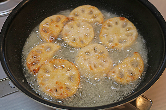 蓮根から揚げ8165