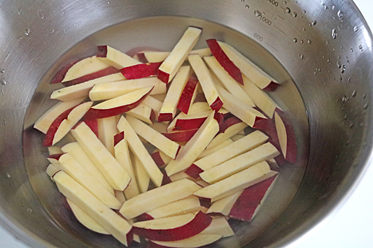 豚肉のさつまいも炒め7544