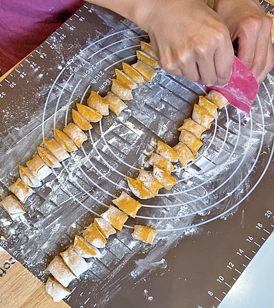 かぼちゃニョッキ4