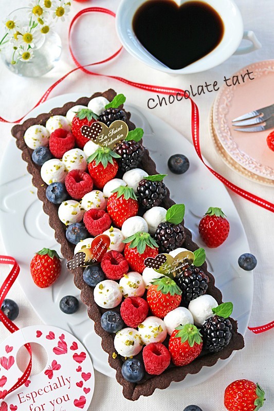 チョコレートタルト１