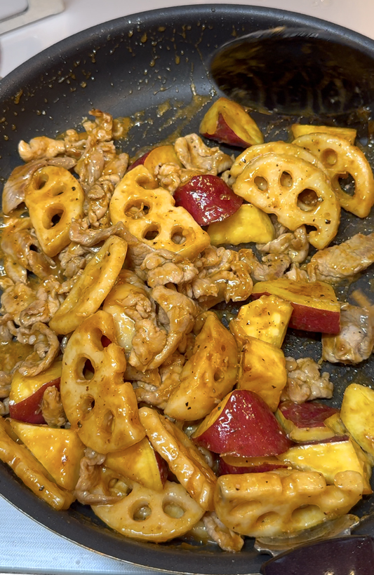 豚肉さつまいも5234