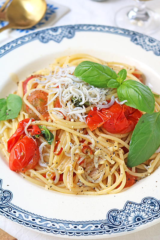 しらすとミニトマトパスタ5520