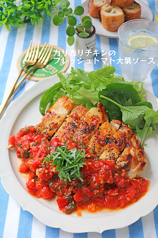 チキントマトソース0394-1