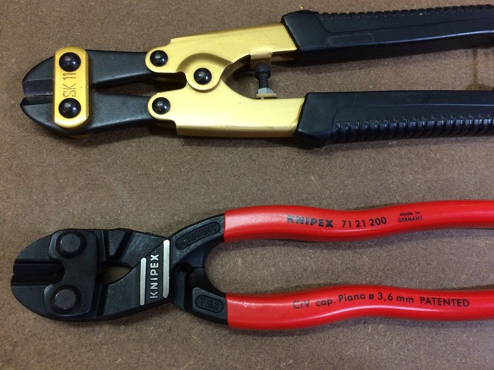 KNIPEX（クニペックス）7102-200TBK 小型クリッパー 落下防止 （BK