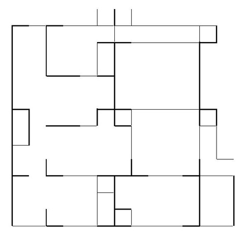 0812 1階壁配置図