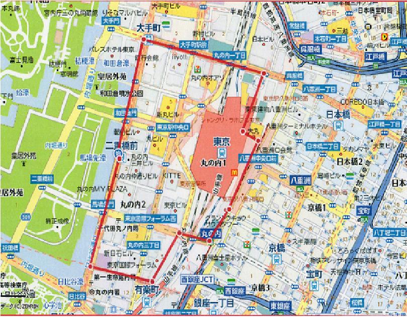 東京駅周回地下道コース 歩いてます 街歩き 山歩き