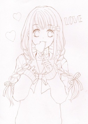 サム様の線画~!