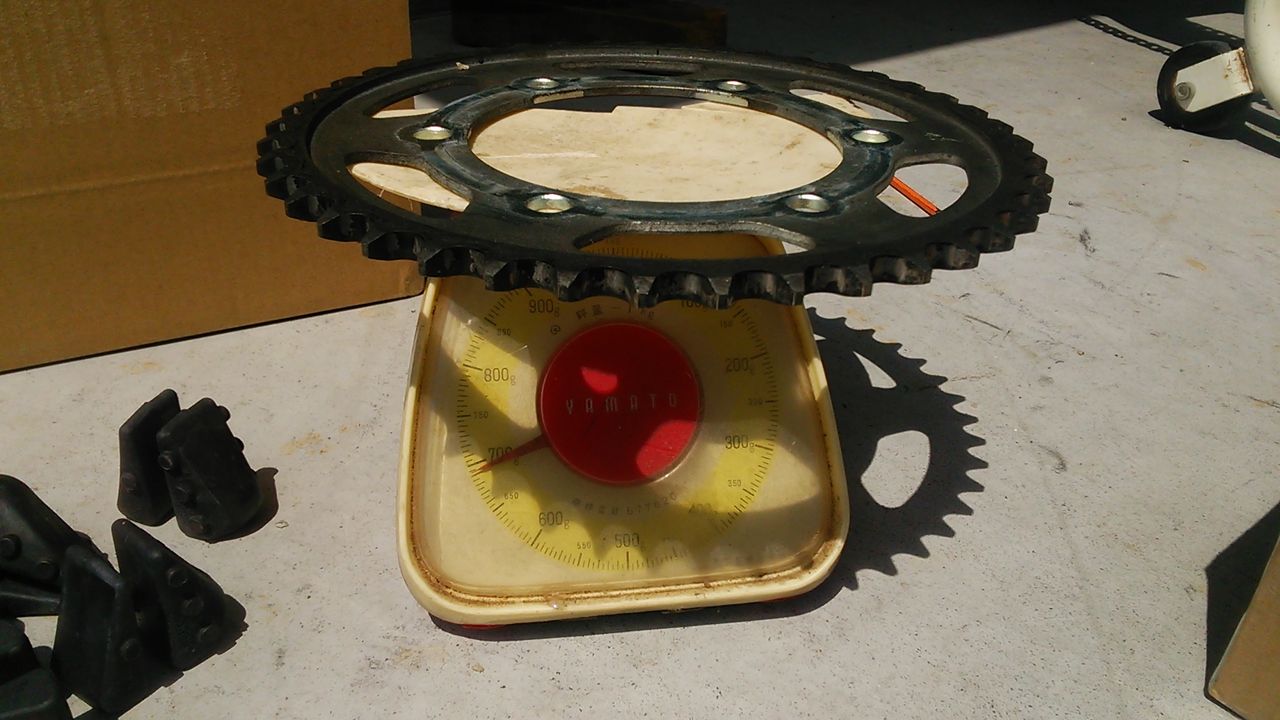 リアスプロケットの交換1（ISA Y-24-45） : paparin88のblog