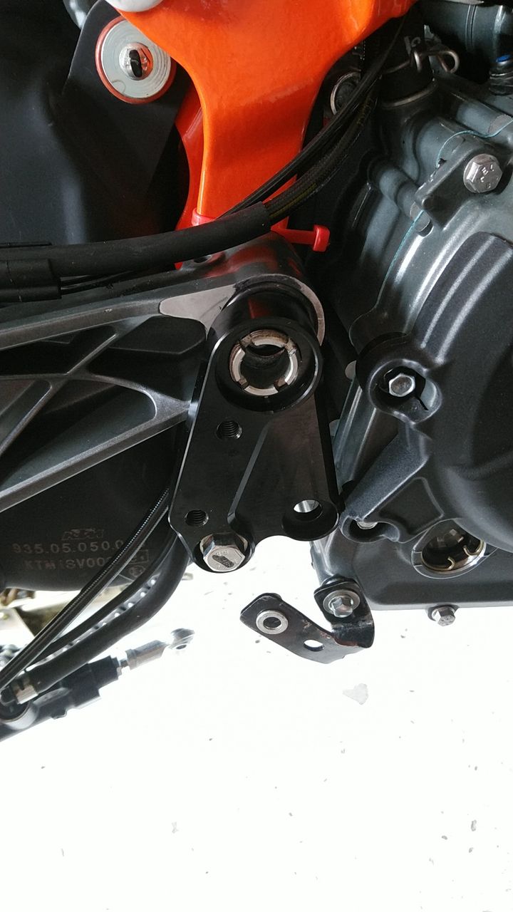 BabyFace KTM duku790 バックステップ（BabyFace 790 DUKE PERFORMANCE 