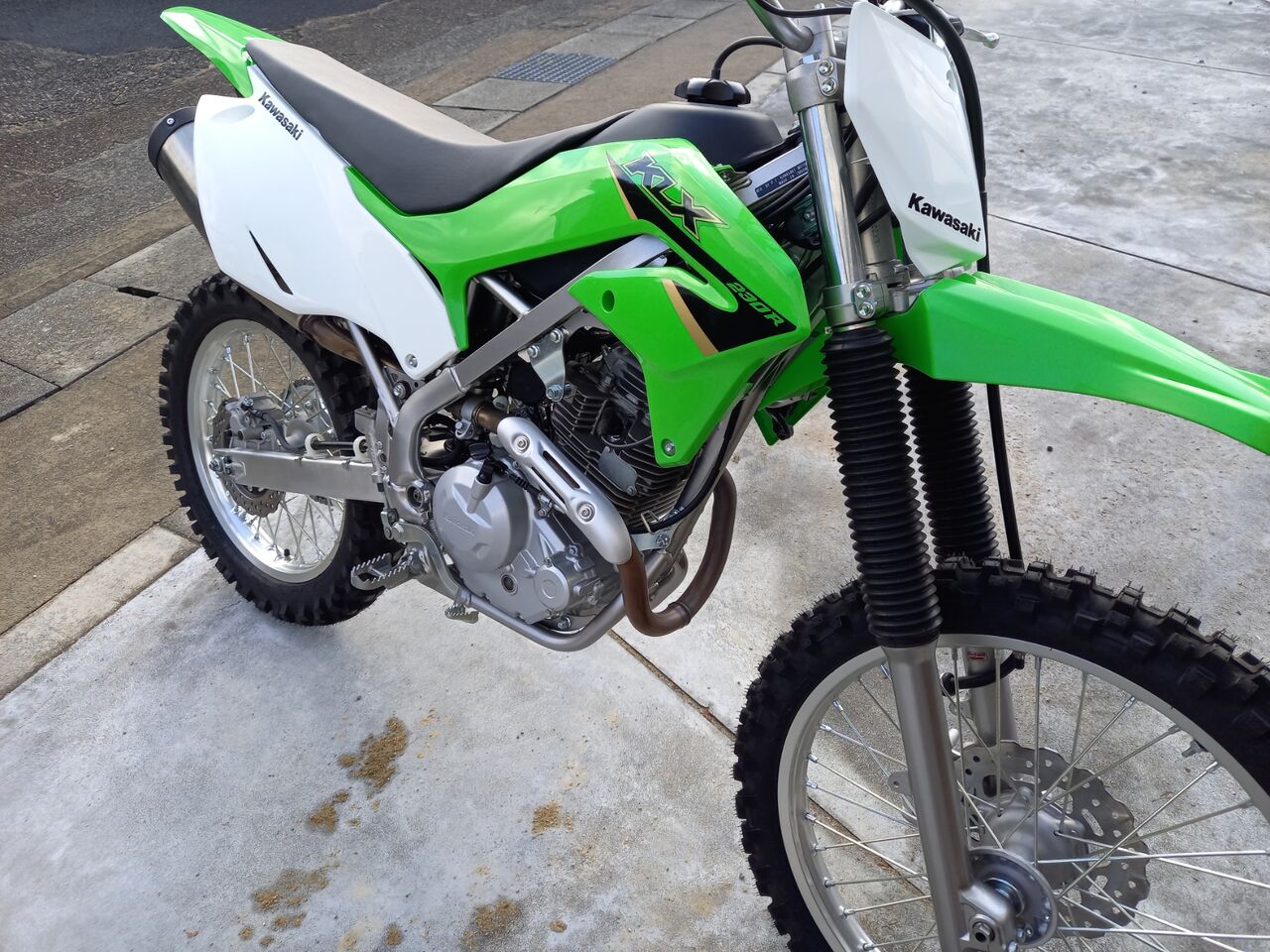 50歳を過ぎてからのオフロード3(KLX230Rにしました) : paparin88のblog