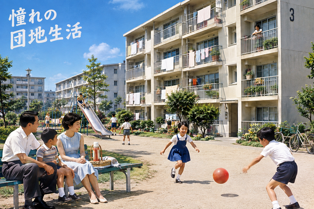 懐かしの団地暮らしと家族の休日