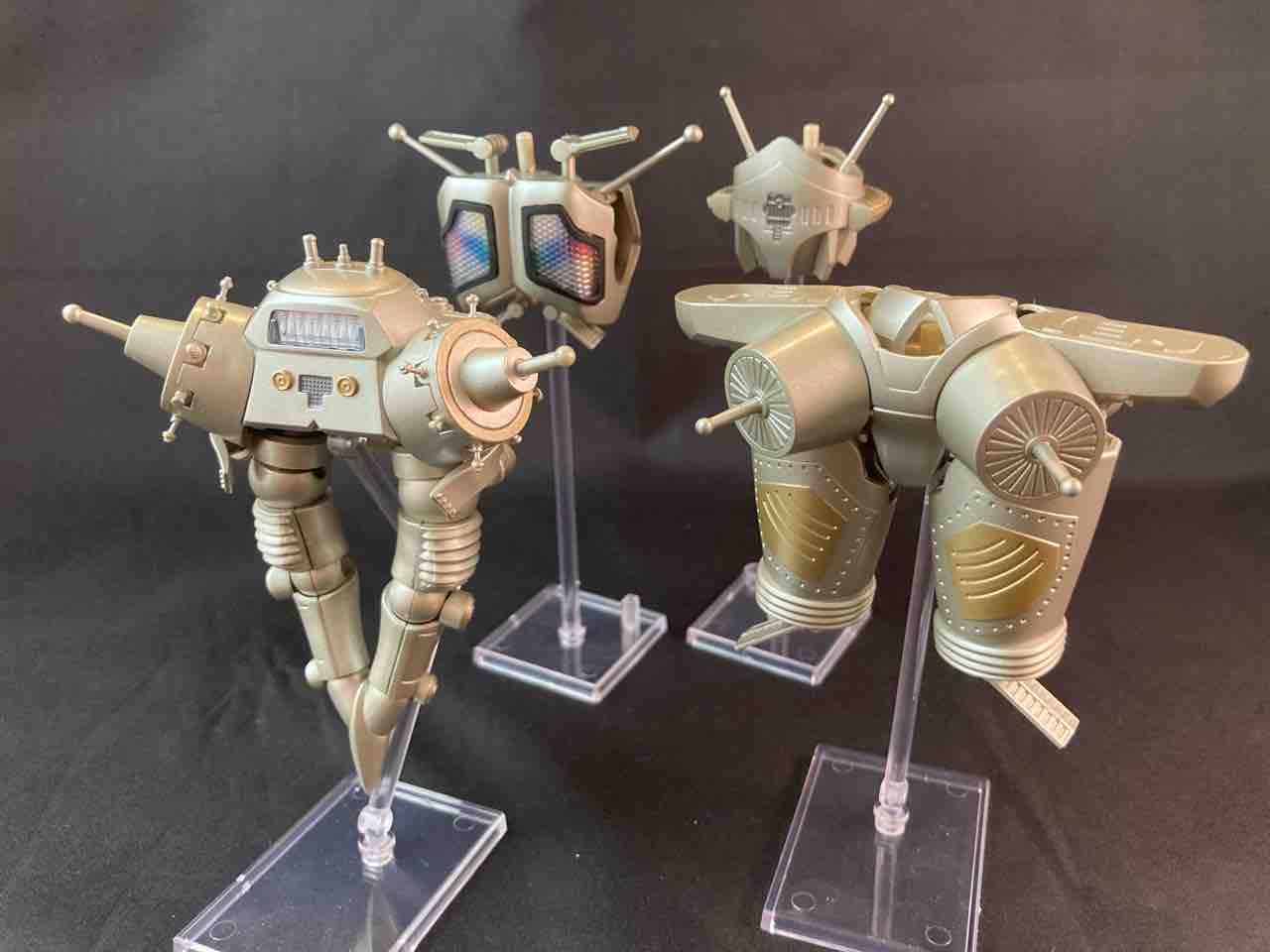 キングジョー（SMP改修） : 特撮フィギュアの可動化改造日記