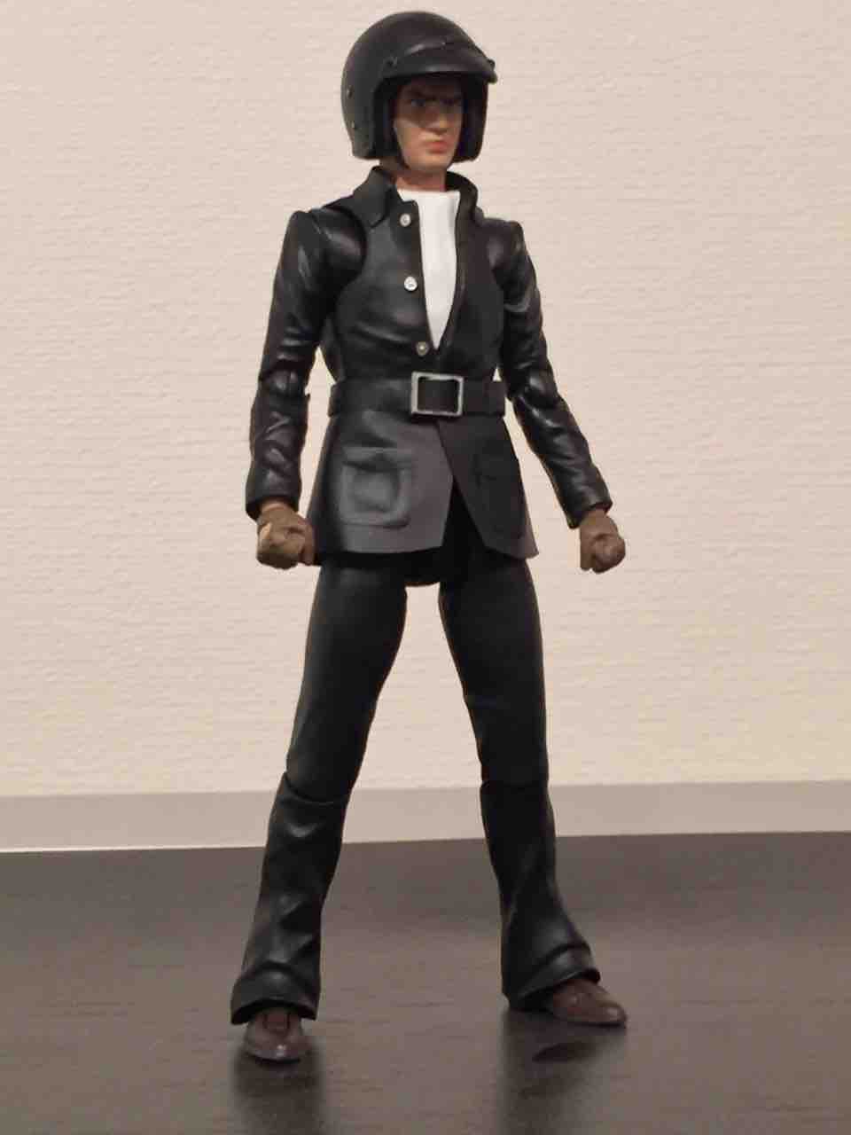 本郷猛 ヘルメットVer.（フィギュアーツ改造） : 特撮フィギュアの可動