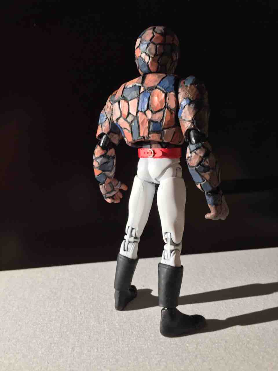 岩石男爵（フィギュアーツ改造） : 特撮フィギュアの可動化改造日記
