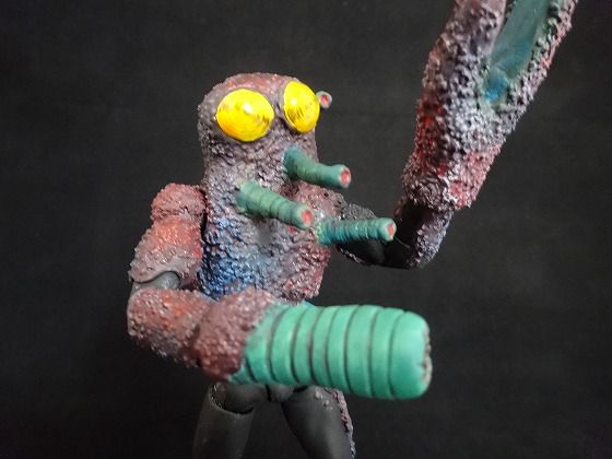 ヒルカメレオン（フィギュアーツ改造） : 特撮フィギュアの可動化改造日記