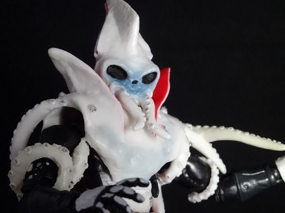 イカデビル（フィギュアーツ改造） : 特撮フィギュアの可動化改造日記