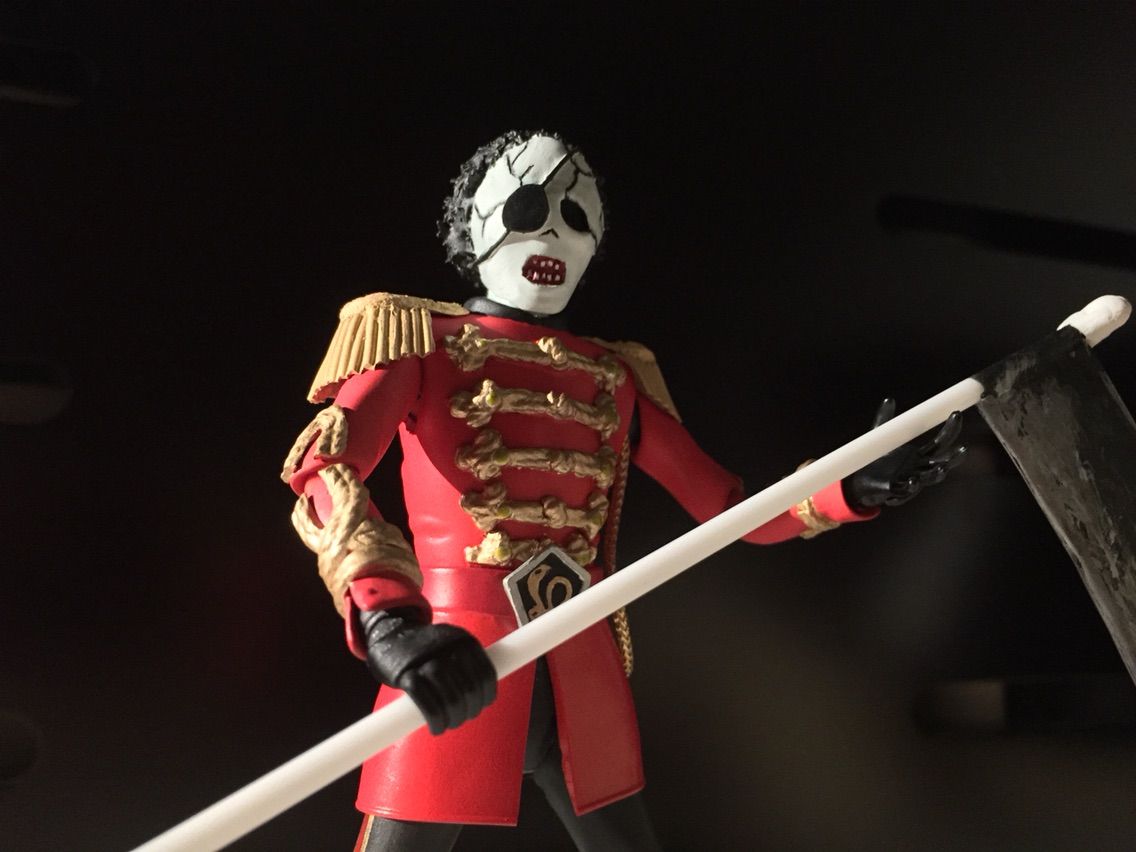 ドクロ少佐 Figma改造 特撮フィギュアの可動化改造日記