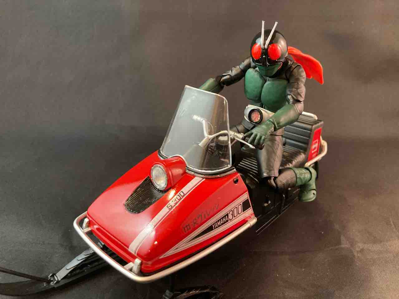 絶版 アリイ 1/12 ヤマハ スノーモービル S-300B モーターライズ 