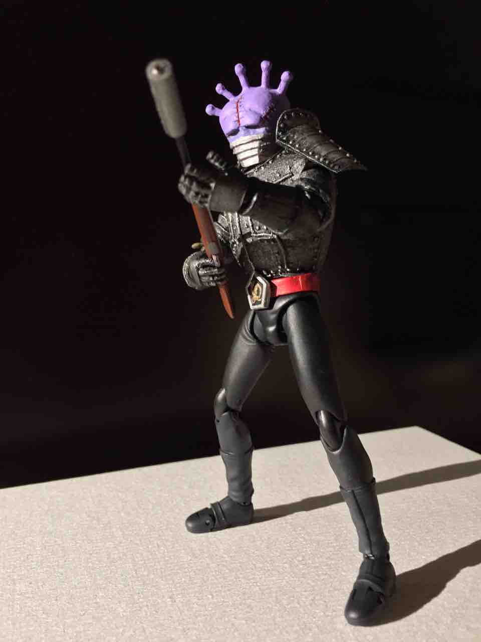 デルザー軍団（フィギュアーツ改造） : 特撮フィギュアの可動化改造日記