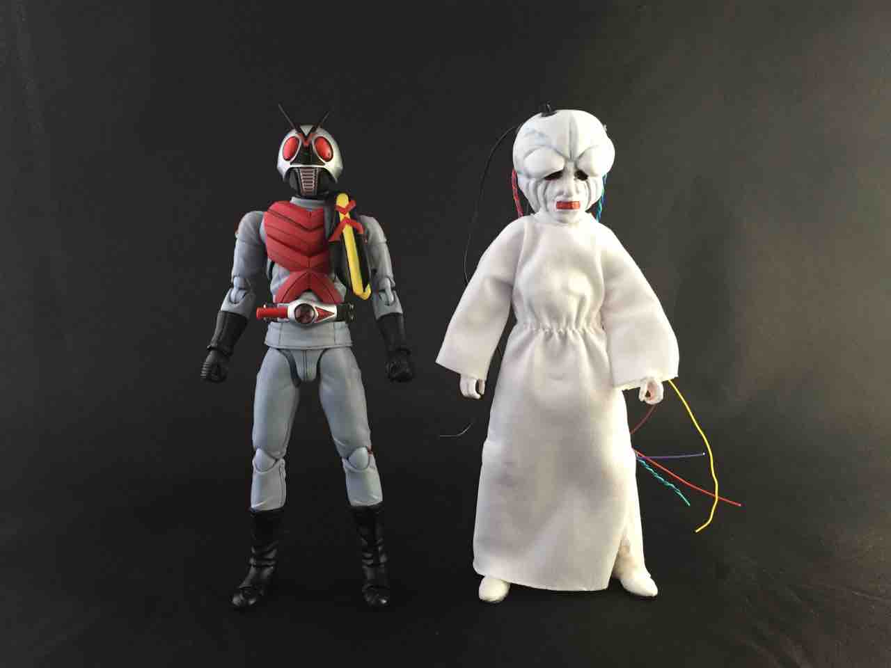 呪博士（フィギュアーツサイズ 改造） : 特撮フィギュアの可動化改造日記