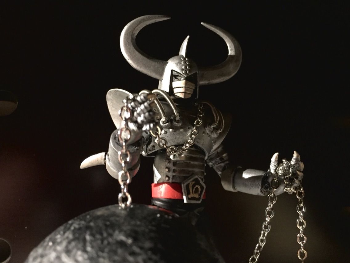 鋼鉄参謀（フィギュアーツ改造） : 特撮フィギュアの可動化改造日記