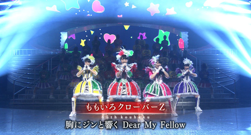 メンバー愛 ももクロ 無念の欠場有安の緑衣装４人で身につけ出場 ぱぴこ速報