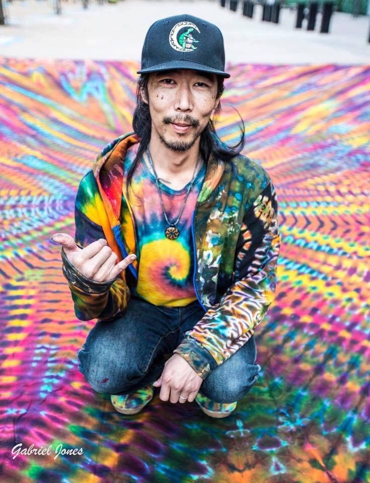 世界を旅する染め師、Grateful Tie-Dye factory 大森 健史氏による