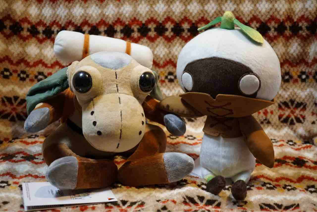 ゴブとマンドラのぬいぐるみをてにいれたぞ！ : ヴァナはおやつに入らない