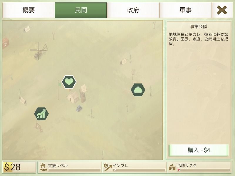 攻略 Rebel Inc 第6回 サザンデザート Normal 攻略 残酷インディー地獄変