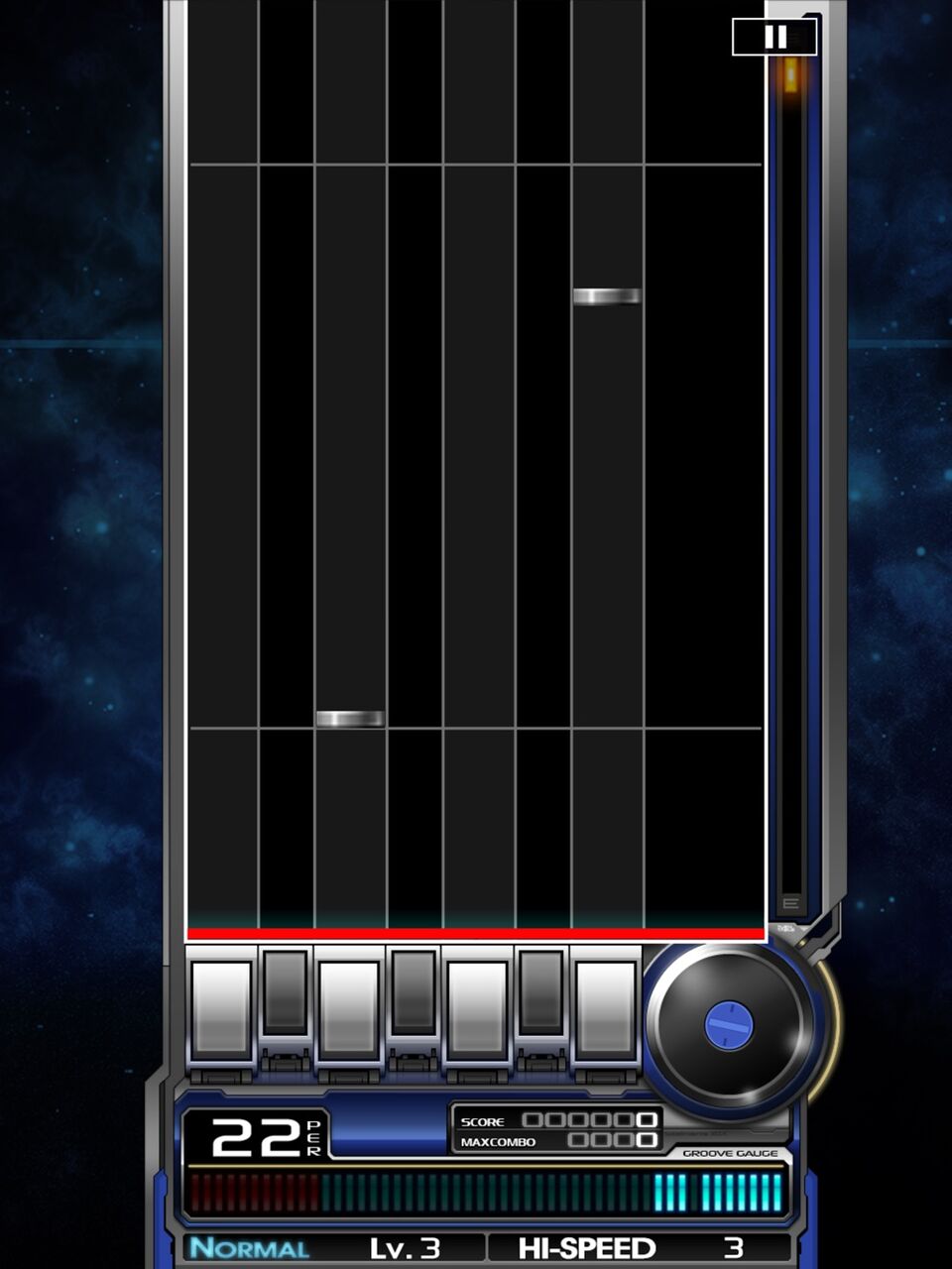 スマホ Beatmania Iidx Ultimate Mobile Ipadpro12 9インチを使用 40点 残酷インディー地獄変