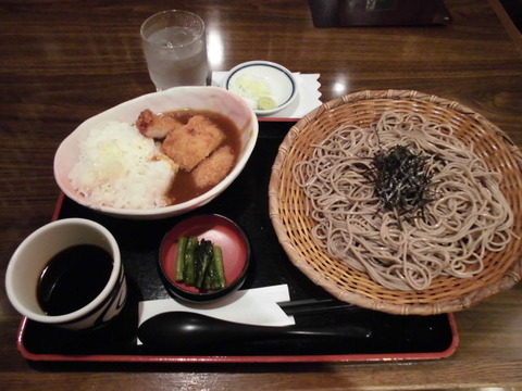 09かつカレー丼定食