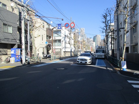 86水道道路横断１