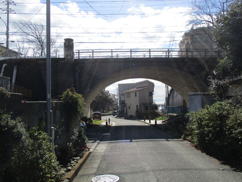 62国道1号線の下