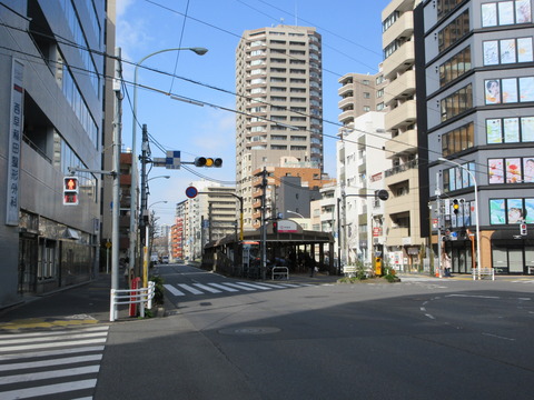27都電早稲田駅