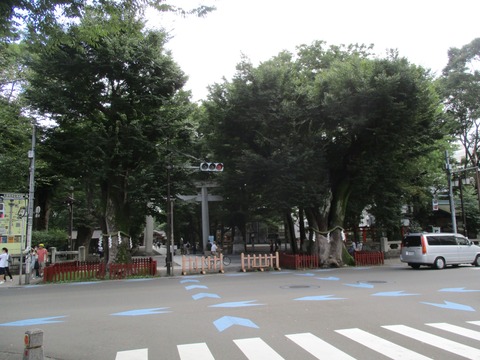 215大國魂神社前交差点１