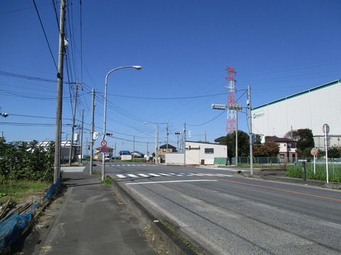 34白岡西部産業団地(東)交差点